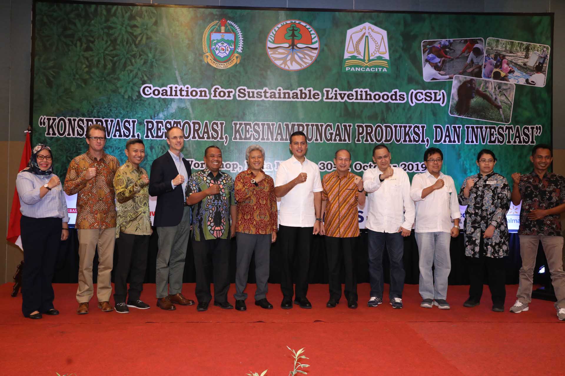 Buka Coalition for Sustainable Livelihoods, Wagub : Upaya Konservasi Harus Dilakukan Bersama