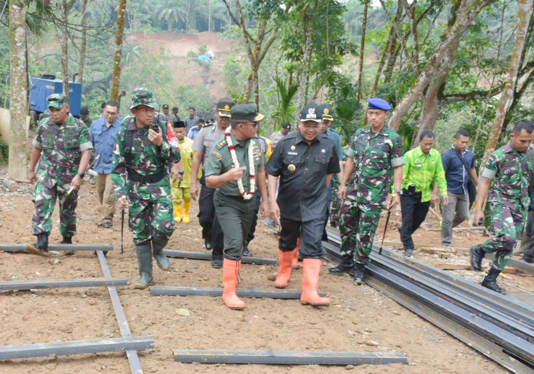 Bupati Soekirman Sambut Tim Wasev TMMD ke-106 Kodim 0204/DS di Kecamatan Sipispis