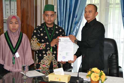 DPRD Langkat Tindak Lanjuti Aksi Unjuk Rasa Mahasiswa