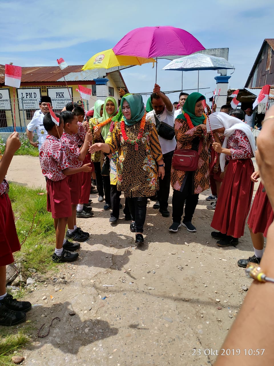 DWP Langkat Gelar Bakti Sosial di SD Negri Pulai Kampai