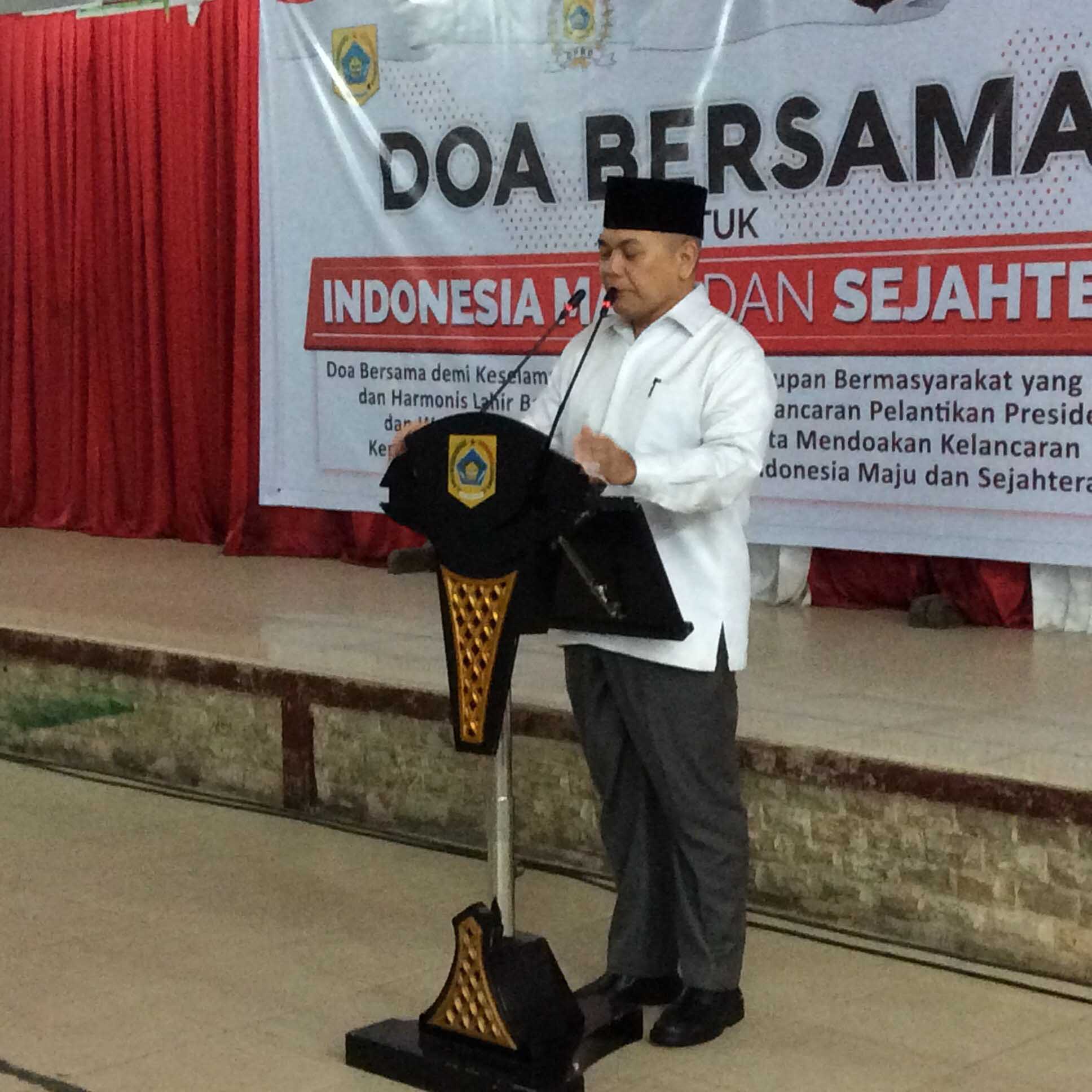 Jelang Pelantikan Presiden Pemkab.Pakpak Bharat Gelar Doa Bersama