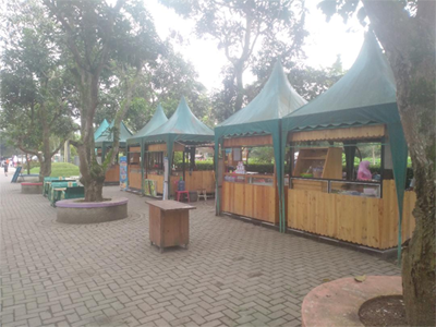 Geliat UKM Deliserdang di Pojok Kuliner Taman Buah