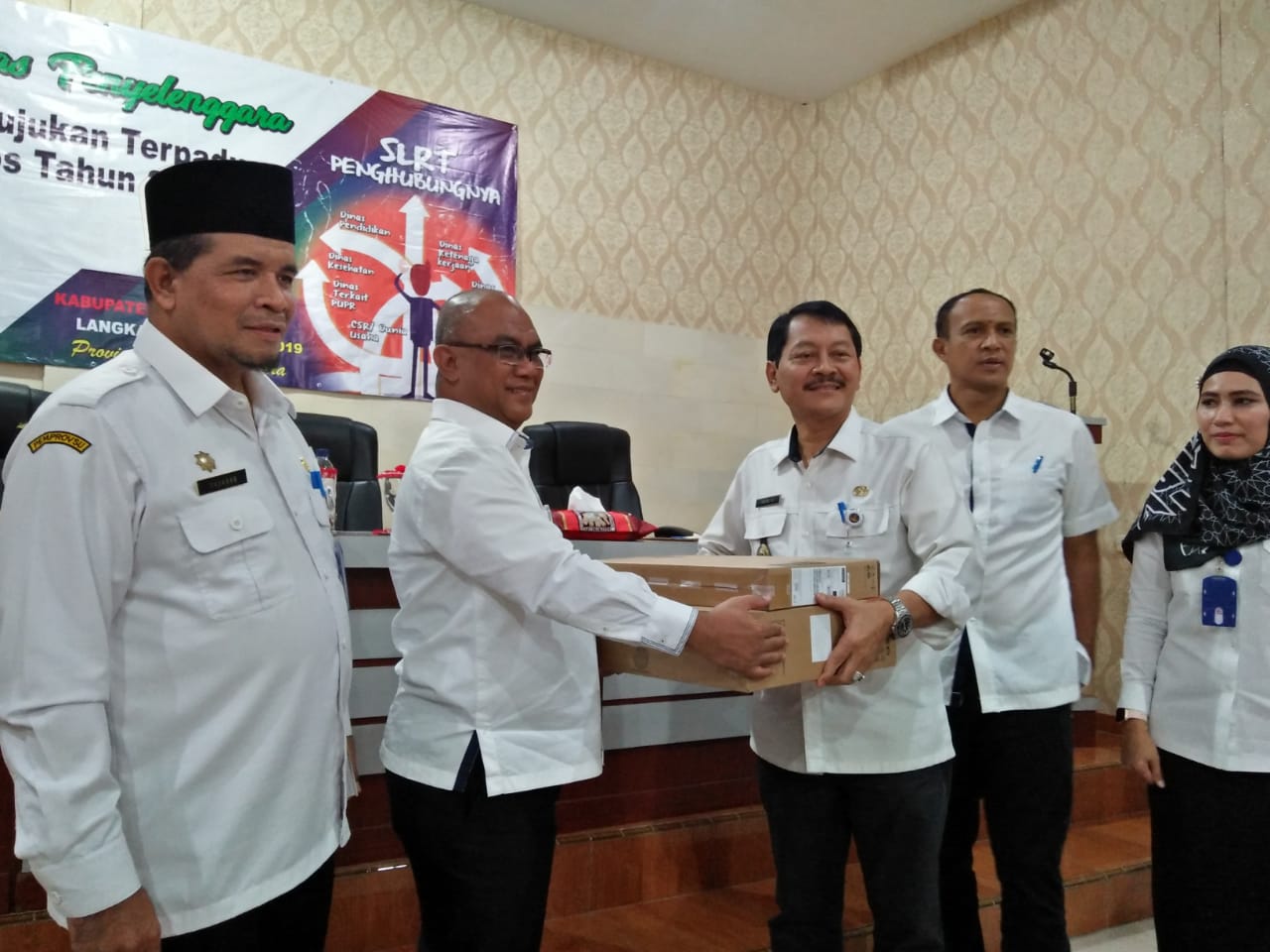 Kemensos RI dan Dinsos Langkat Gelar Bimtek SLTR dan Puskesos