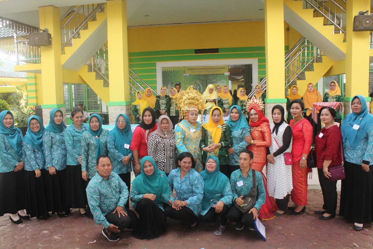 Sambut HKG PKK ke 47 tahun 2019, Pemkab Sergai Gelar Lomba Kreativitas Kader TP PKK