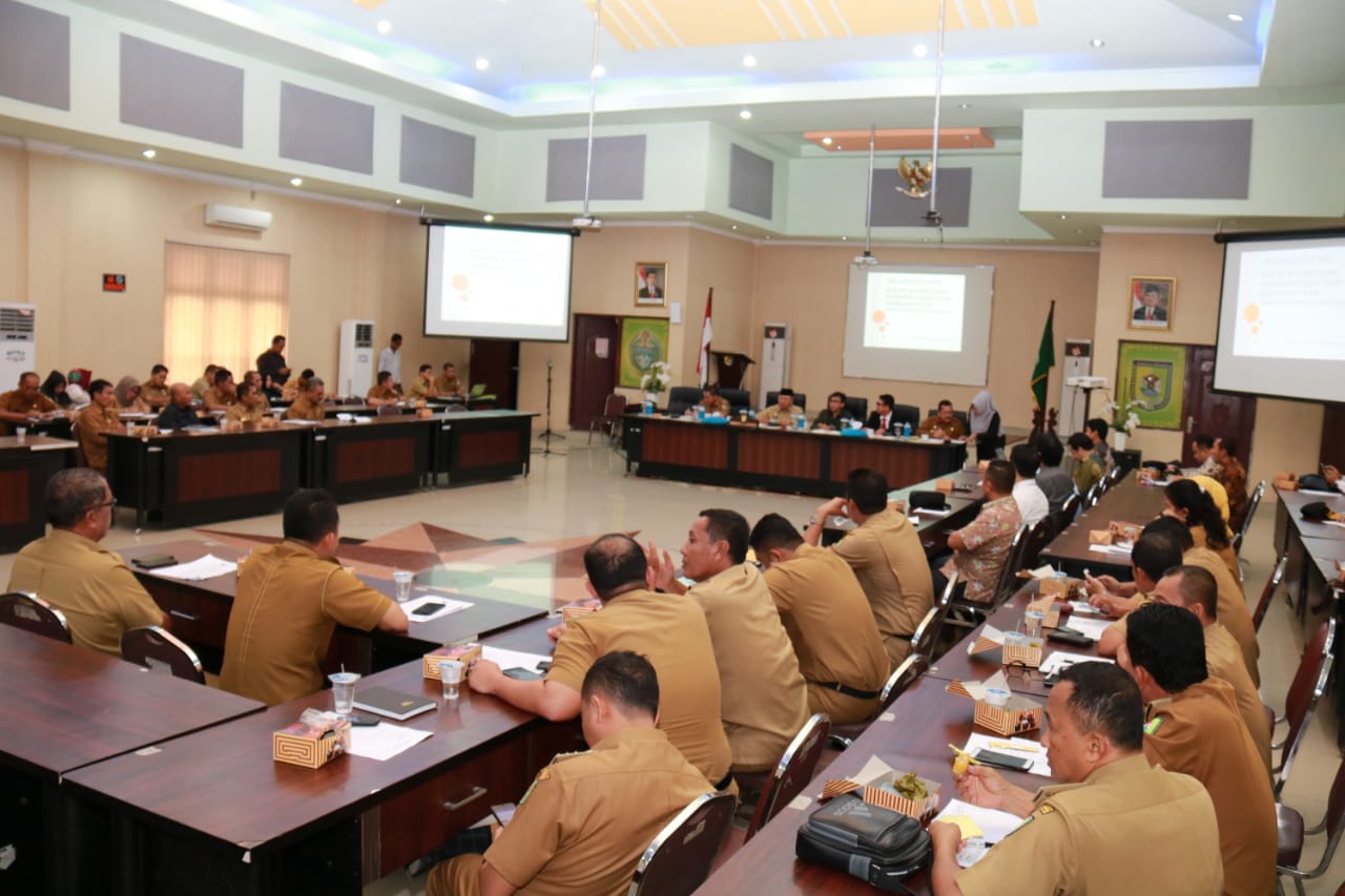 Pemkab Sergai Gelar Rakor Pemerintahan dan Pembangunan sekaligus Pembentukan dan Pengukuhan TPKAD