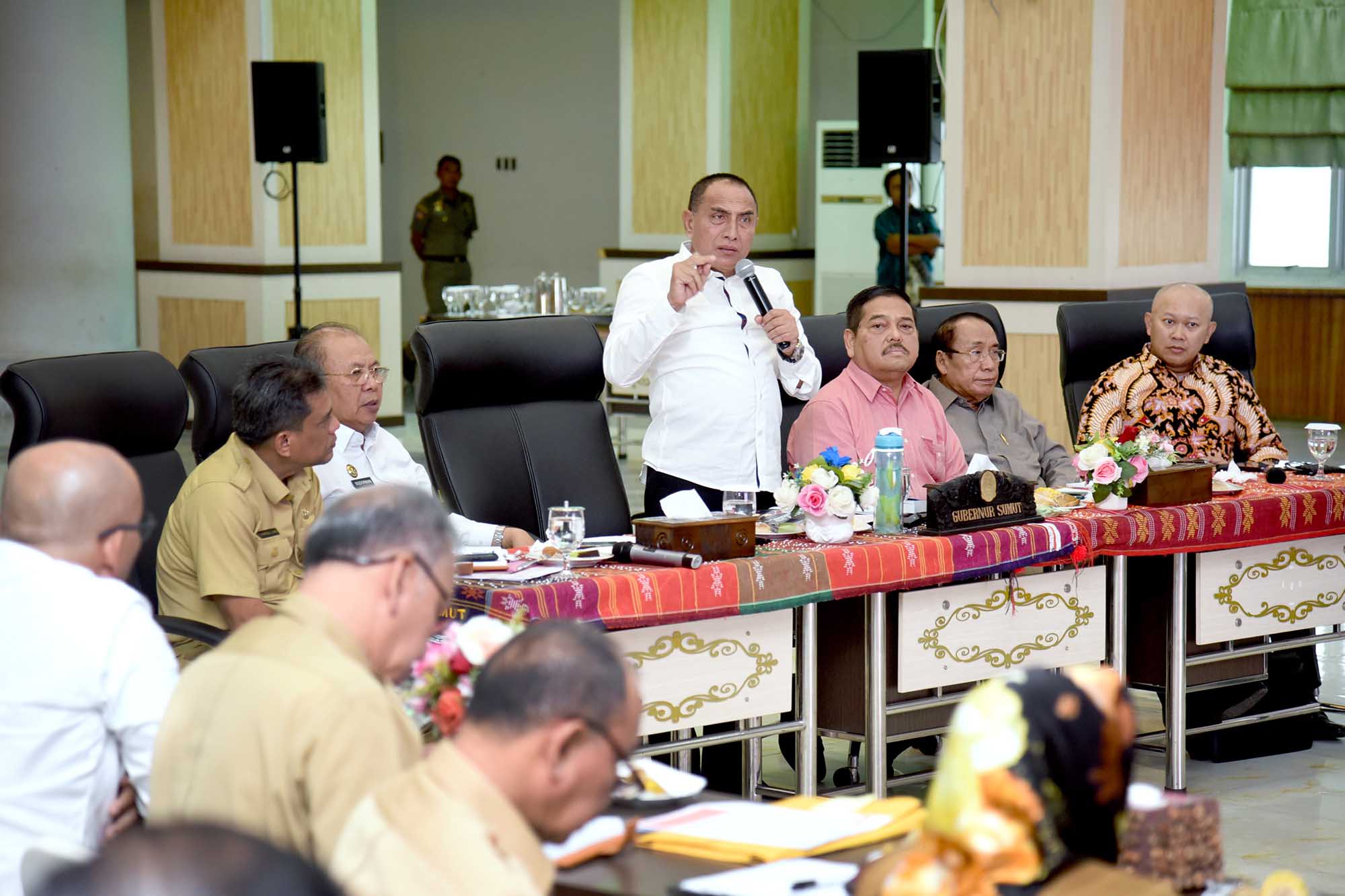 Pimpin Rakor KSN Mebidangro,  Edy Rahmayadi Ingatkan Semua Pihak  Tentang Perpres 62/2011