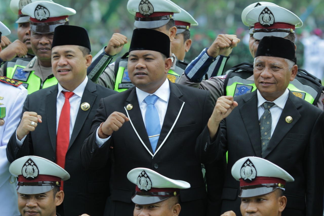 HUT TNI ke-74 di Asahan Dihadiri 3 Kepala Daerah