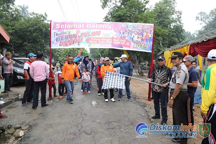 Peringati Hari Jadi Desa Tanjung Asri Ke XI, Bupati Asahan Ajak Masyarakat Bersyukur Lewat Karya dan Inovasi
