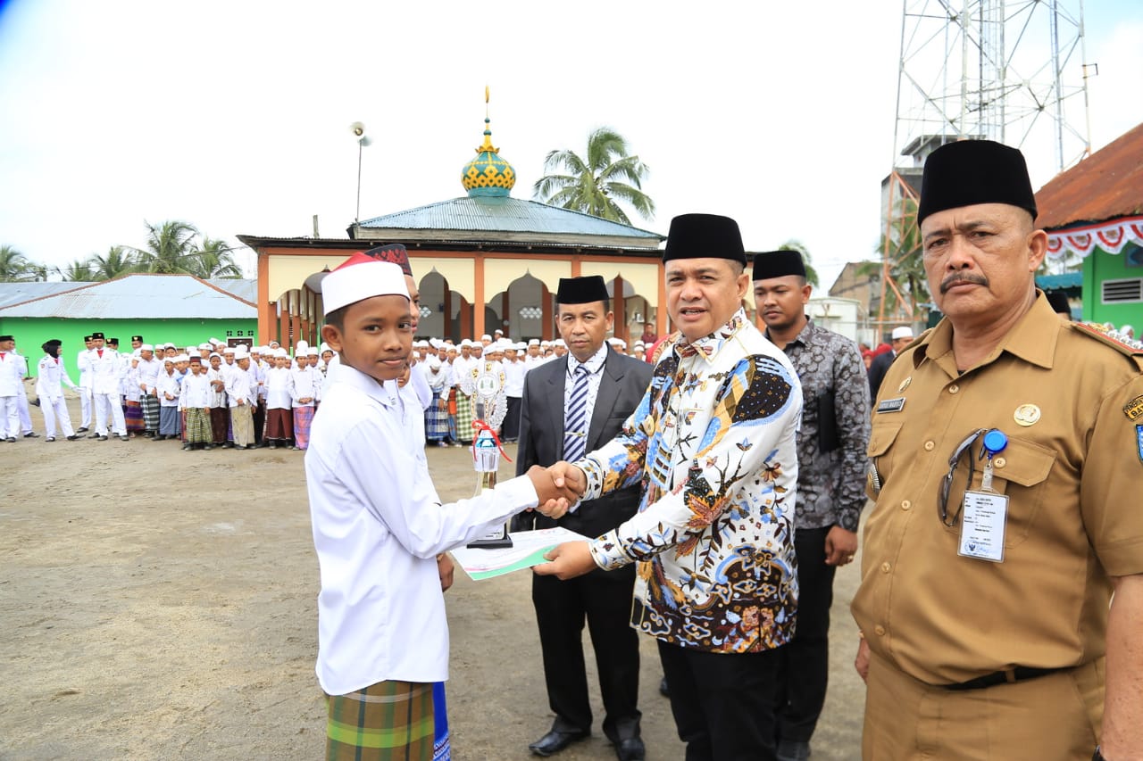Bupati Hadir Peringatan Hari Santri Pondok Pesantren di Tanjung Tiram