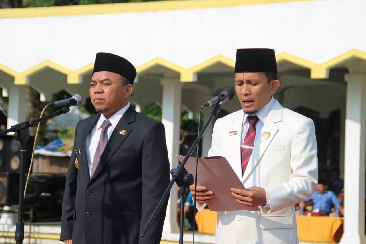 Bupati Labuhanbatu Pimpin Upacara Hari Kesaktian Pancasila
