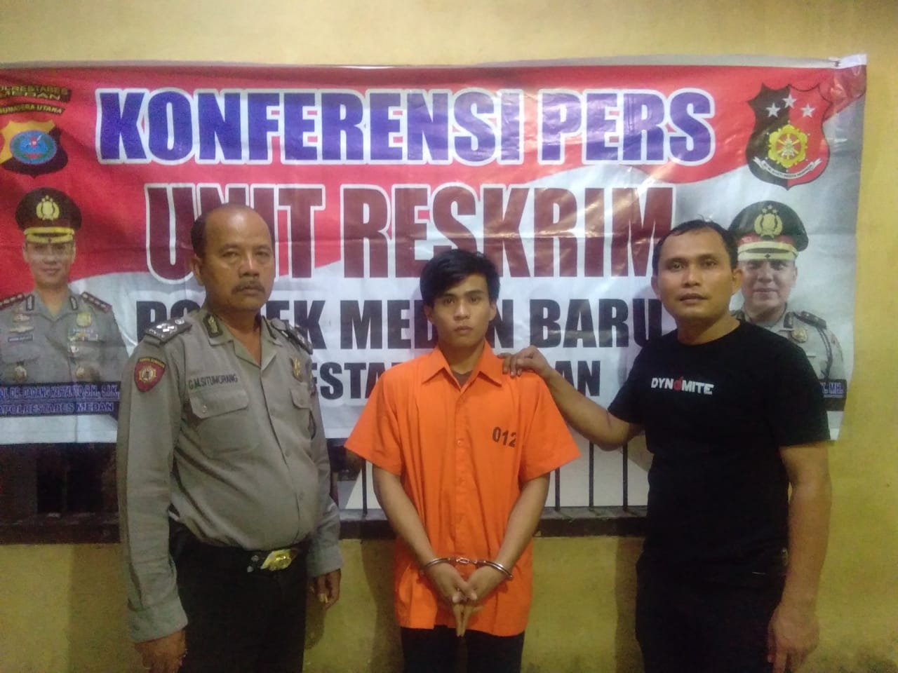 Pegasus Medan Baru Bekuk Pelaku Curat Spesialis Kos-kosan