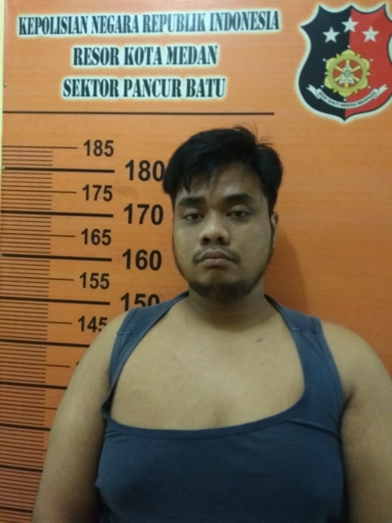 Bambang Pria Tambun Pengedar Shabu Desa Suka Raya Diringkus Pegasus Pancur Batu