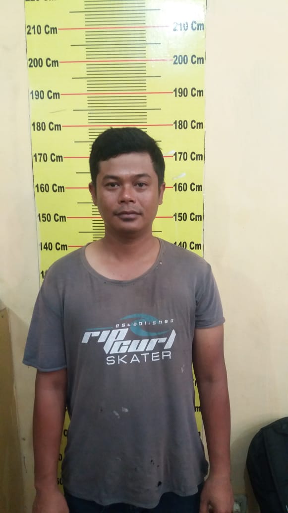 Reskrim Delitua Ringkus Buruh Bangunan Penjambret HP