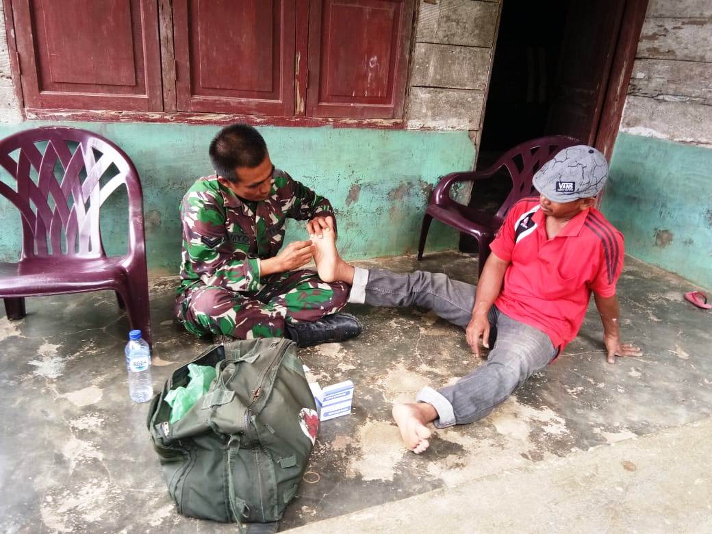 Totalitas Kepada Warga, Satgas TMMD Siapkan Pengobatan Gratis