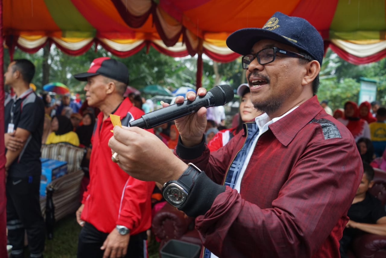 Bupati Batu Bara, Zahir : Meski Diguyur Hujan, Perayaan Haornas ke XXXVI Tahun 2019 Batubara Tetap Semarak