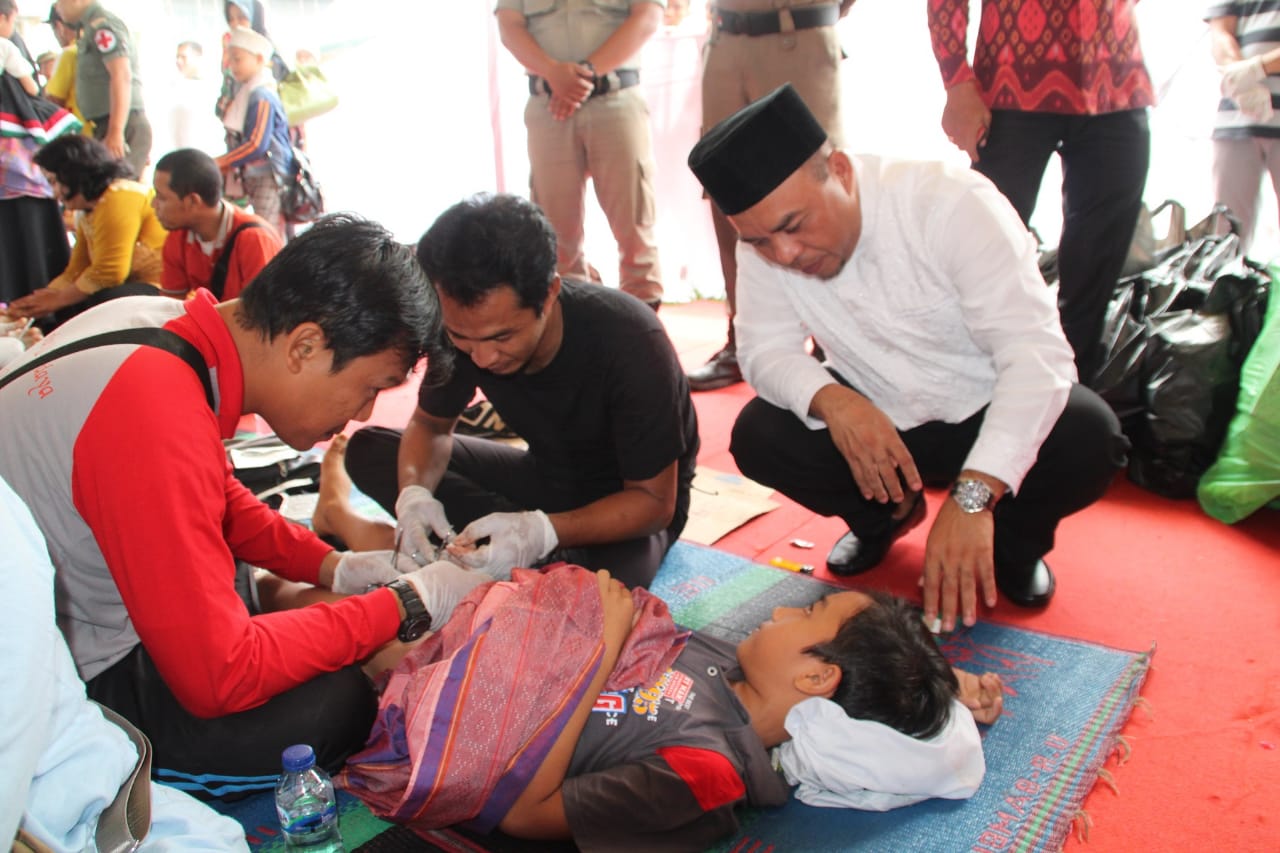 Jurnalis dan Baznas Labuhanbatu Laksanakan Kegiatan Bhakti Sosial