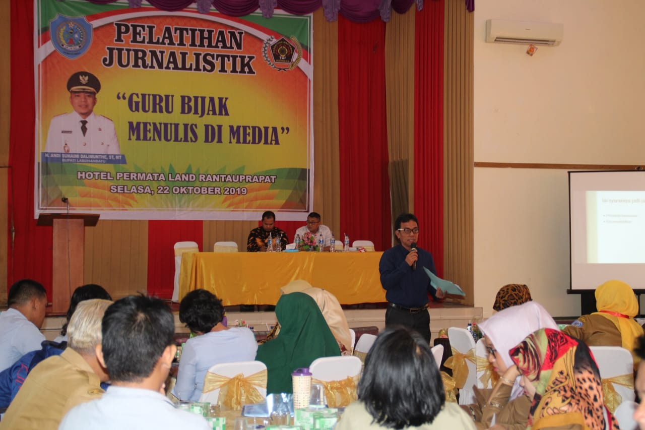 PWI Labuhanbatu Gelar Pelatihan Jurnalistik 