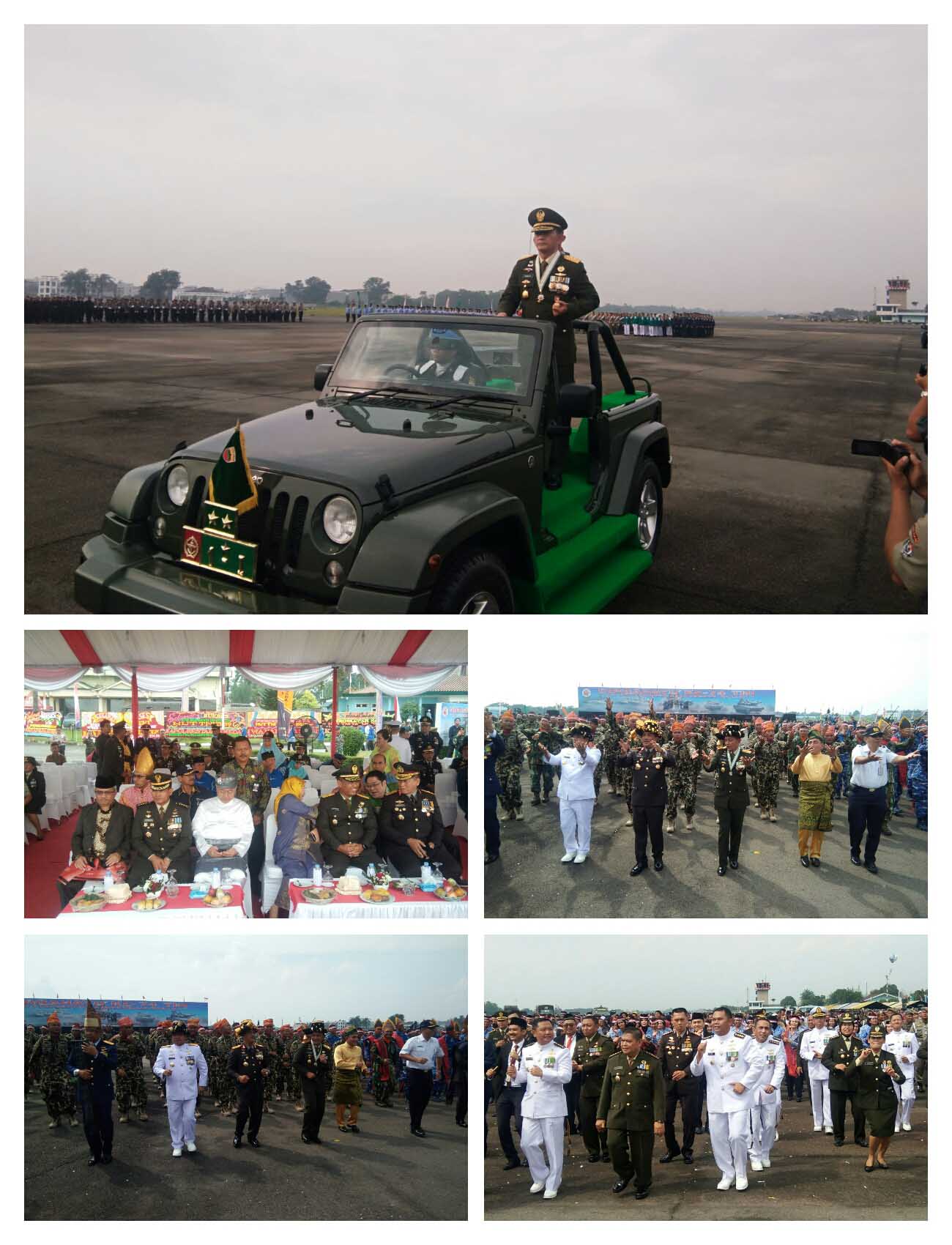 HUT ke-74 TNI â€œTNI Profesional Kebanggaan Rakyatâ€, Panglima TNI : Tugas TNI Tidak Terlepas dari Perubahan Lingkungan Strategis