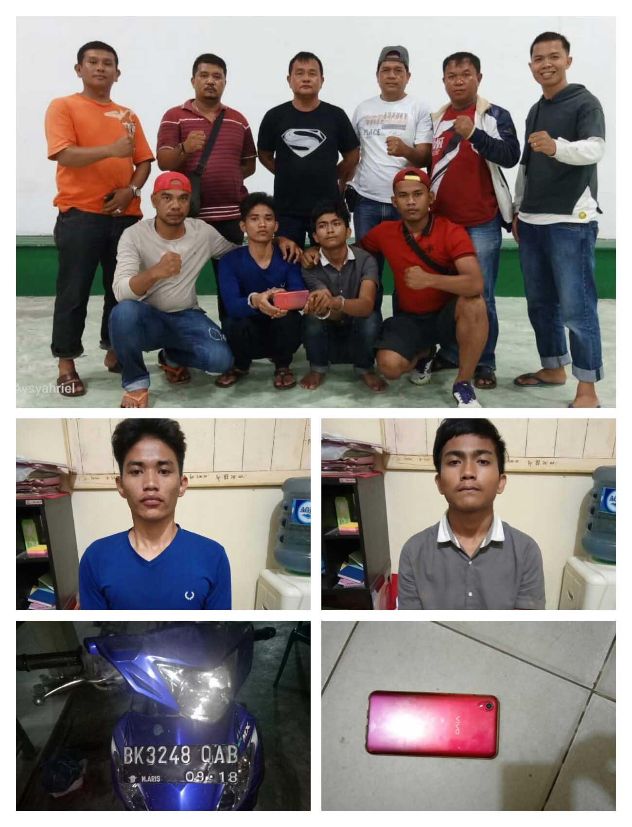 Timsus Gurita Polres Tanjung Balai Bekuk 2Â  Pelaku Curat