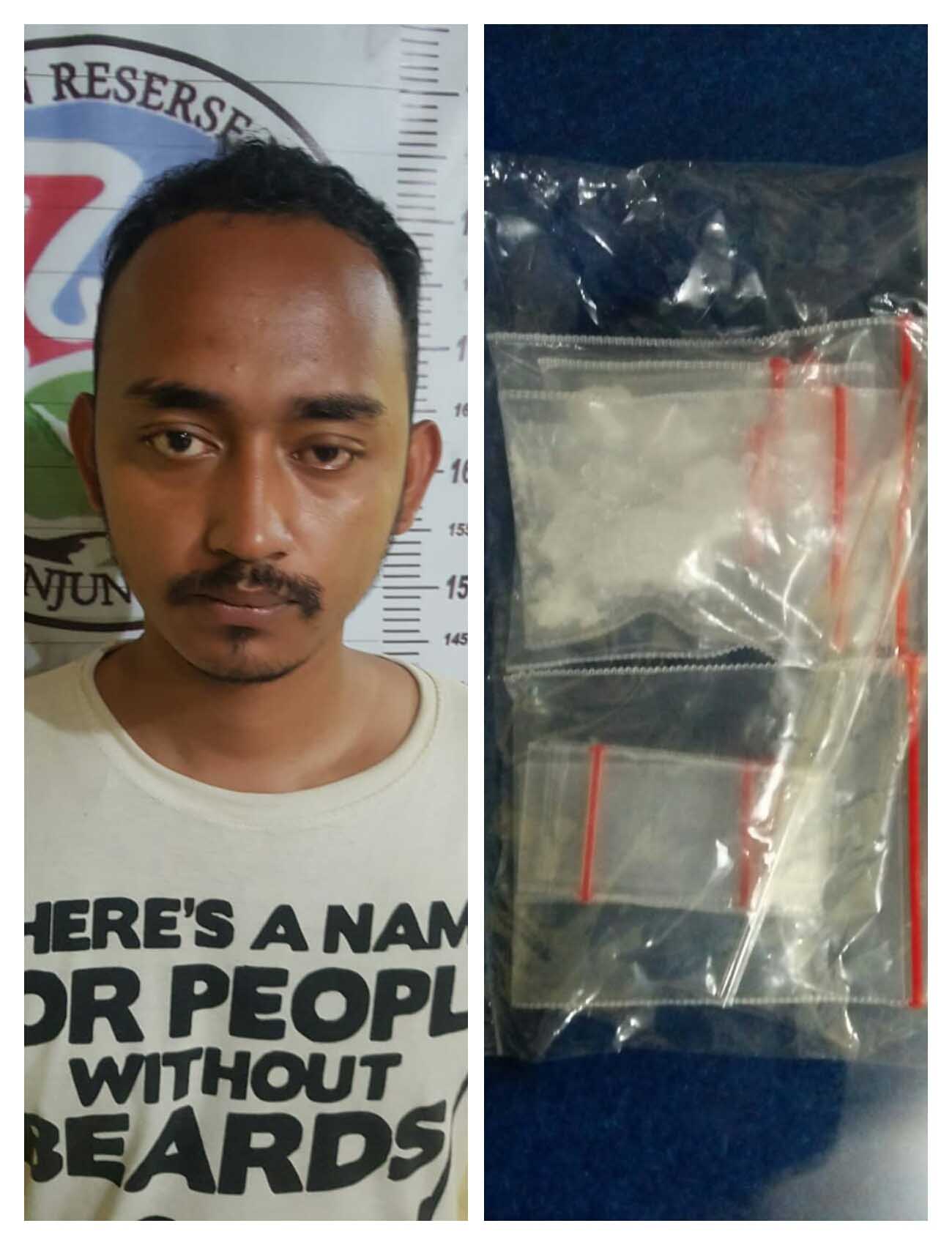 Sat Narkoba Polres Tanjung Balai Amankan Pelaku Narkotika Tangkapan Sat Polair Polres Tanjung Balai