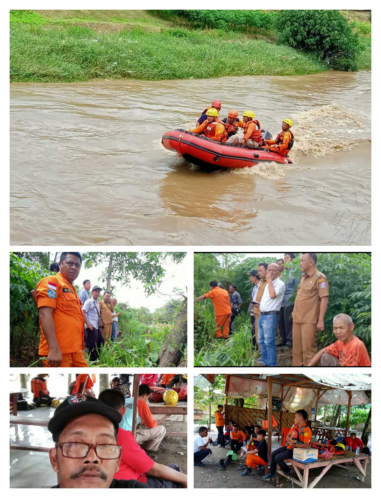 Bermain Dipinggiran Sungai, Bocah 15 Tahun Hanyut di Sungai Tembung