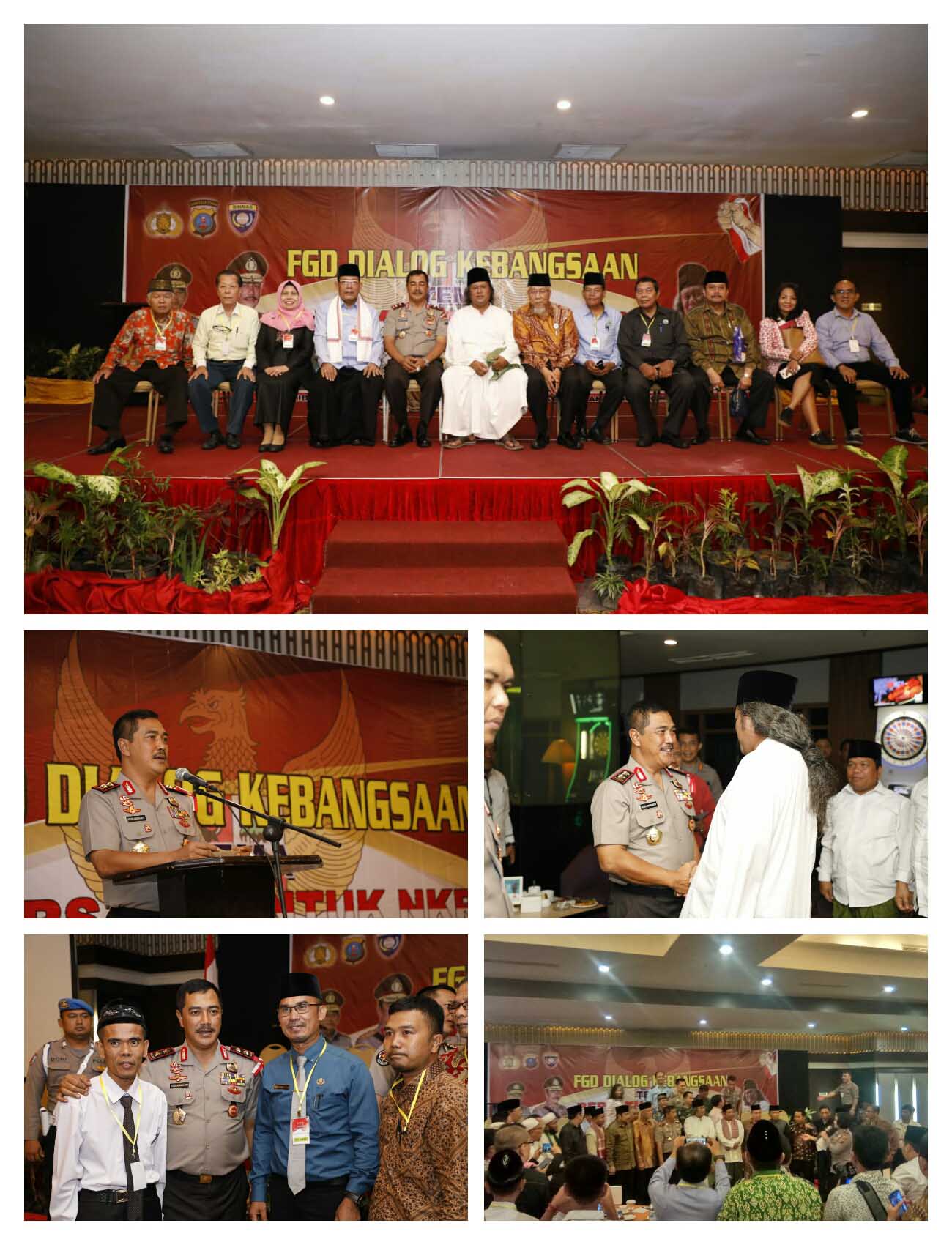 Kapolda Sumut Hadiri Dialog Kebangsaan Bersatu Untuk NKRI