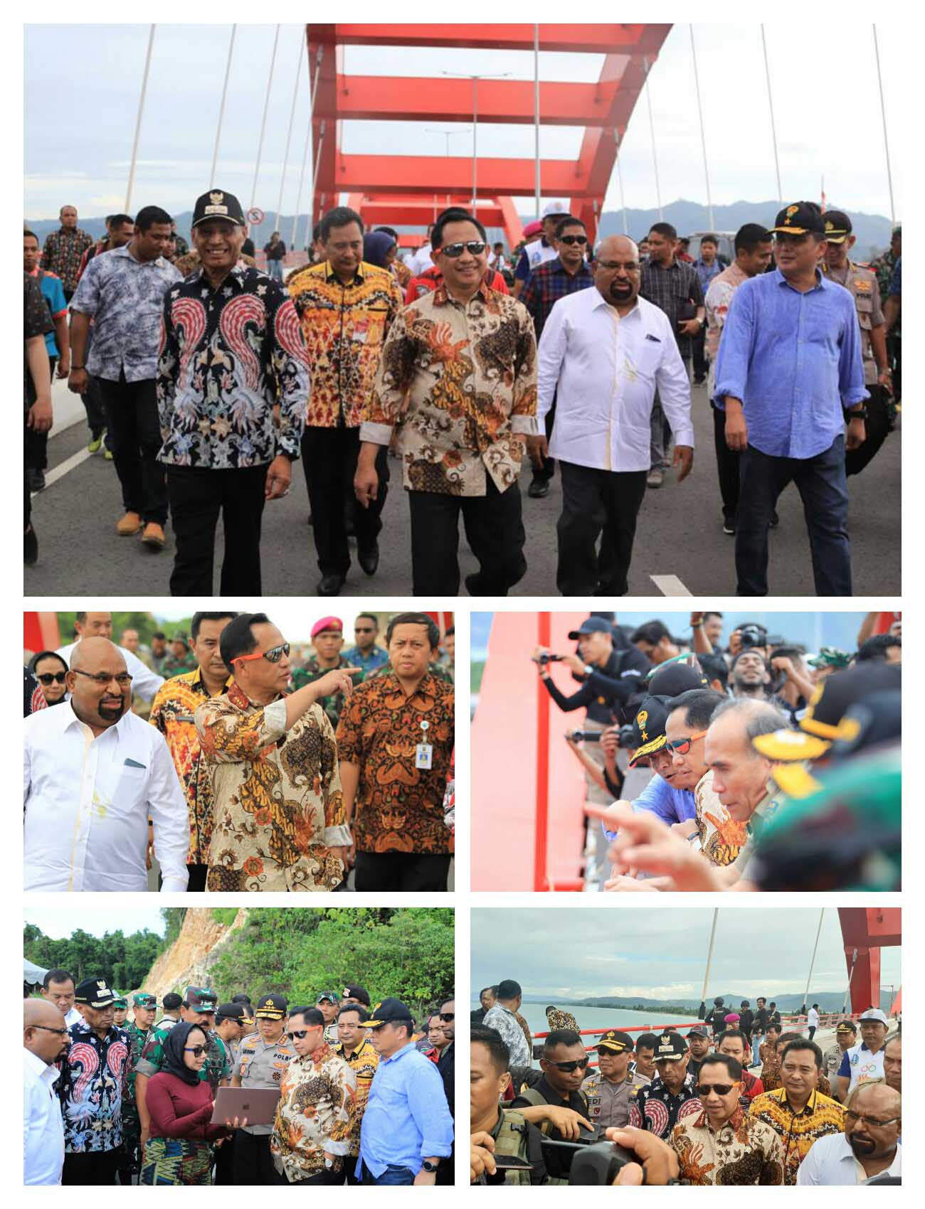 Mendagri : Jadikan Jembatan Holtekamp di Jayapura Dorong Perekonomian Masyarakat