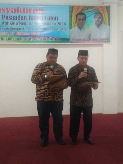 Bersama ZKS, Medan Semakin Makmur, Bacalon Walikota Medan dan Wawako Jalur Independen di Deklarasi