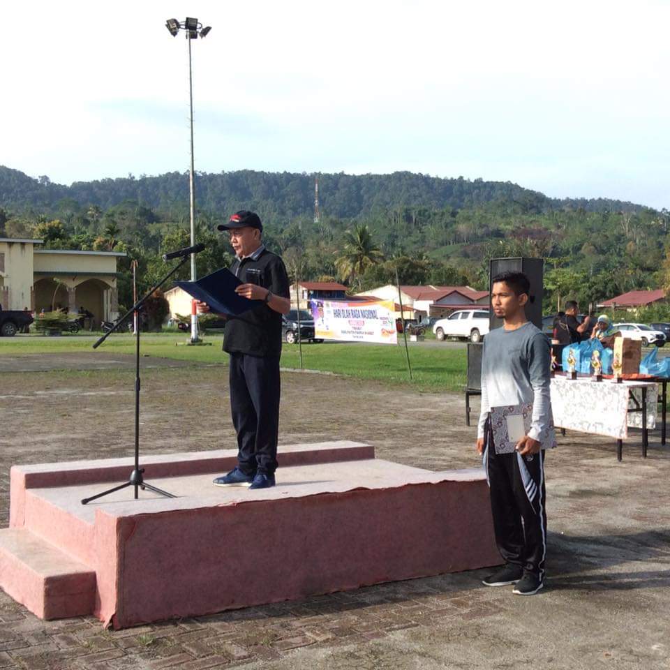 Sekda Pakpak Bharat Sahat Banurea Irup Peringatan Haornas Ke-36