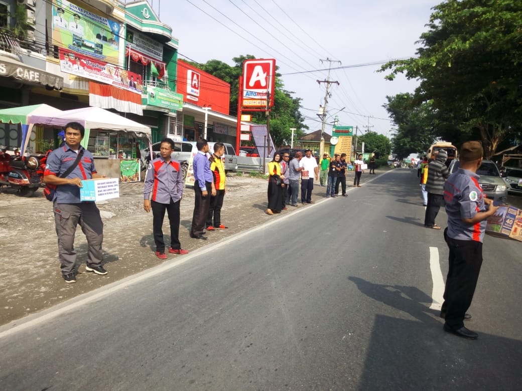 Bantu Korban Kerusuhan di Wamena, Jurnalis Bersama Elemen Masyarakat Sergai Galang Dana