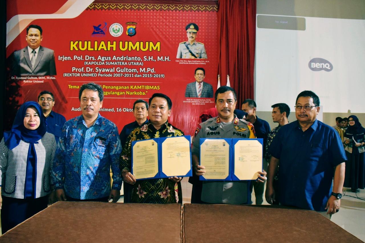 Kapoldasu: Mahasiswa Jadi Polisi Bagi Dirinya dan Hindari Narkoba