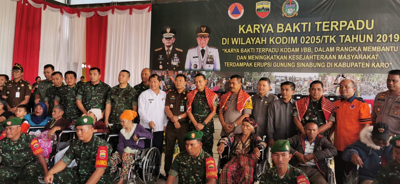 Gubsu, Pangdam I /BB dan Kapoldasu kompak ke Kab. Karo, Kajatisu Absen