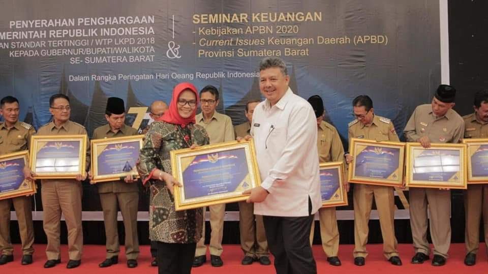 Kota Solok Kembali Raih WTP