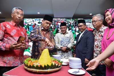 Malam Silaturahmi Milad ke-53 KAHMI,  Edy Rahmayadi: Dari Dahulu  HMI Jadi Garda Terdepan