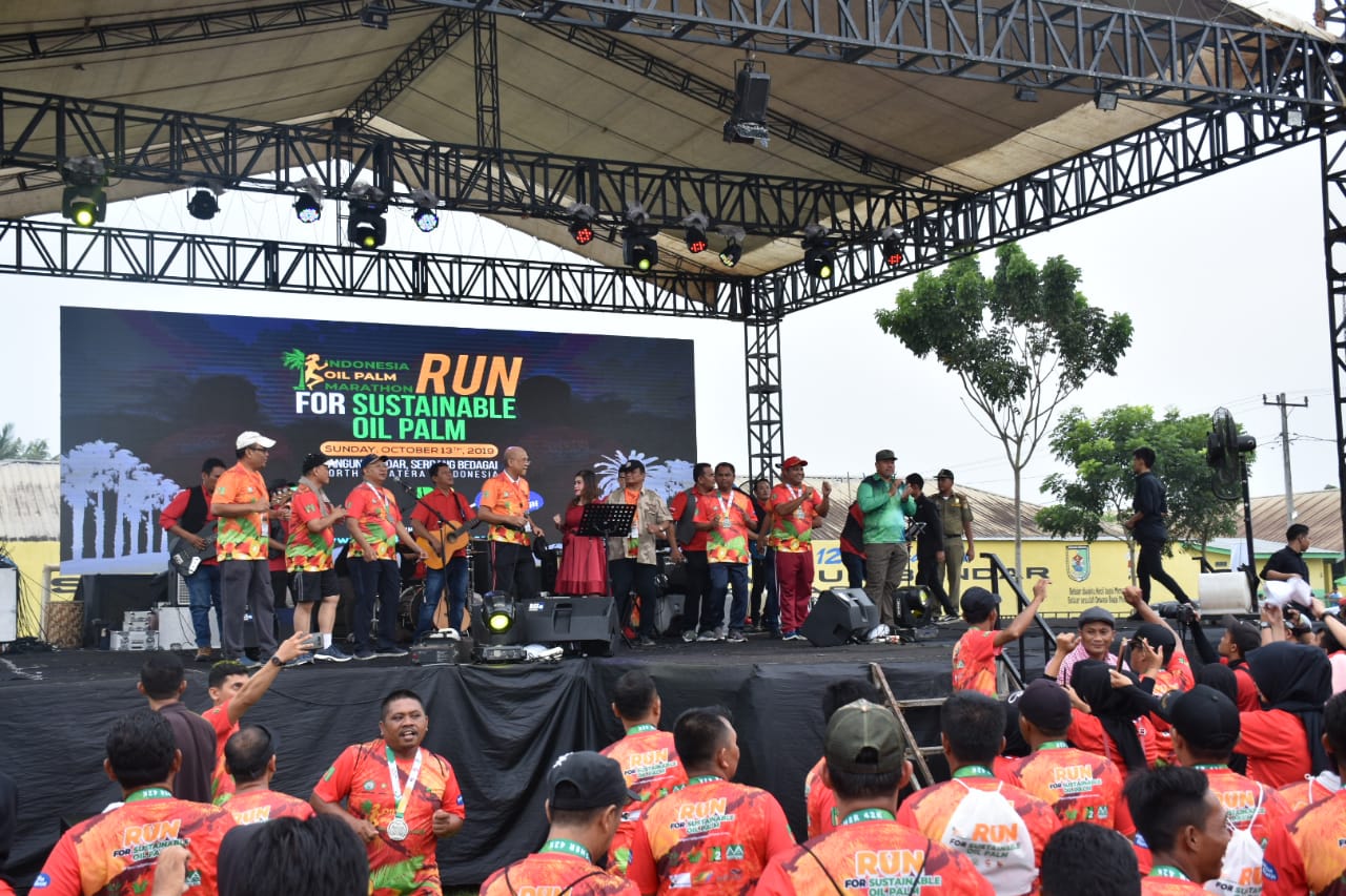 Ribuan Pelari Ramaikan Oil Palm Marathon 2019 di Sergai