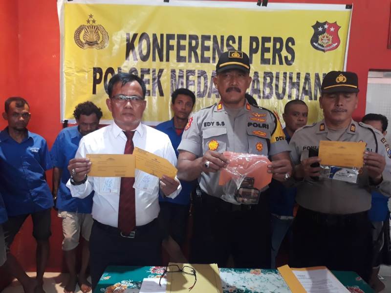 10 Orang Penyalah Gunaan Narkotika di Sei Mati Diamankan