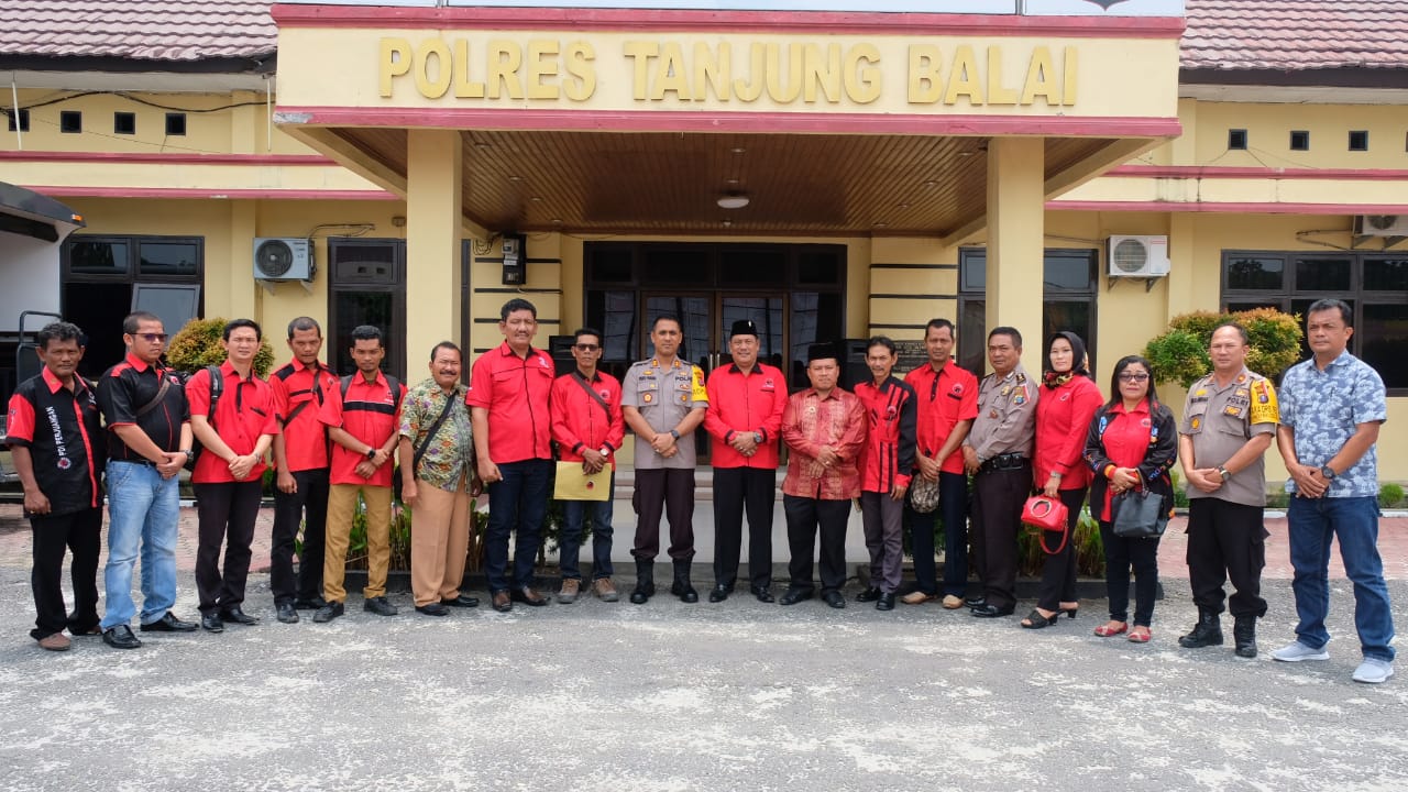 Kapolres Tanjung Balai Terima Audiensi DPC Partai PDIP Kota Tanjungbalai