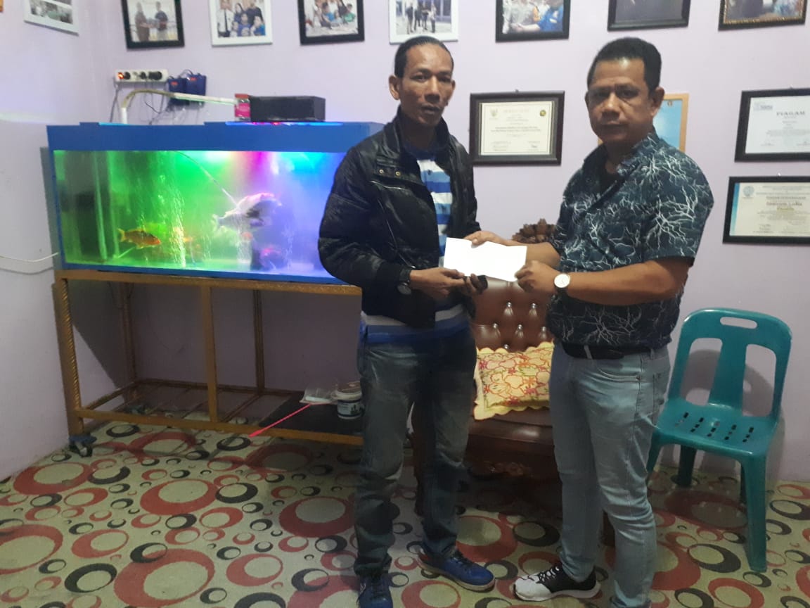 Ketua Pewarta Polrestabes Medan Perduli Anak Anggota Pewarta Mengalami Sakit