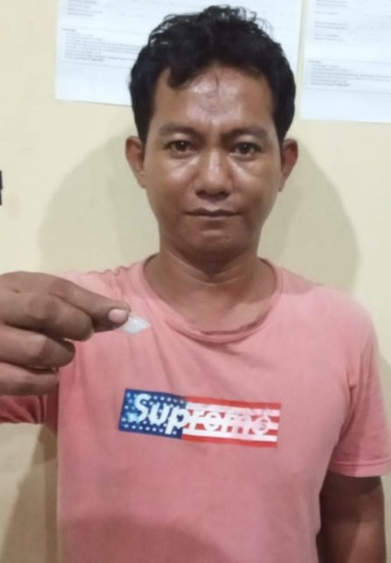 Pegasus Medan Area Ringkus Seorang Pria Pengedar Shabu