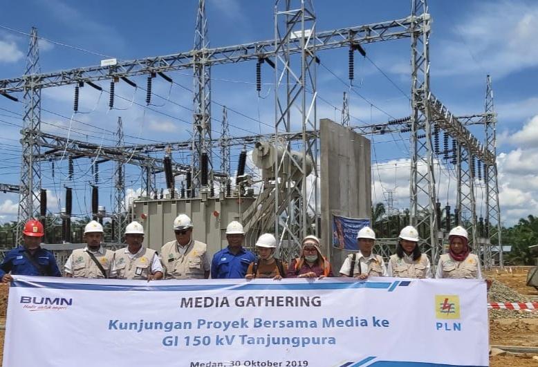 PLN UIP Sumbagut Bangun Gardu Induk,  Dukung Program Presiden Untuk 35.000 MW