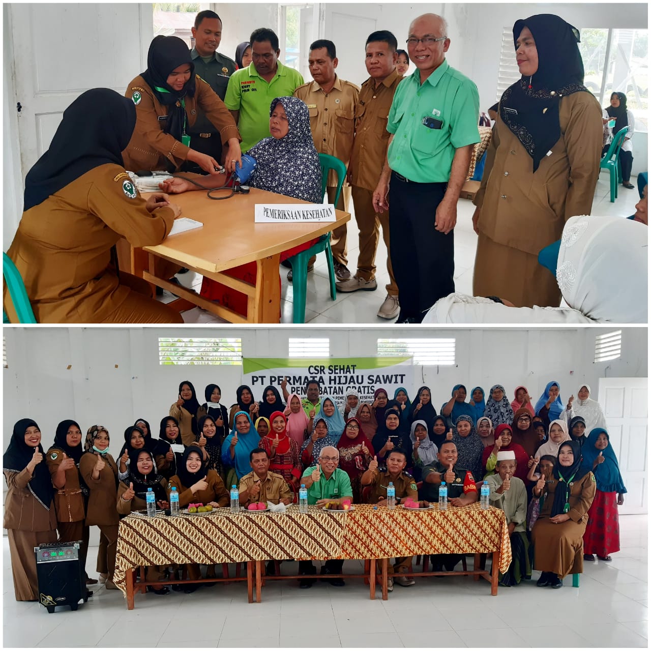 Peduli Kesehatan Masyarakat, PT PHS Gelar Pengobatan Gratis