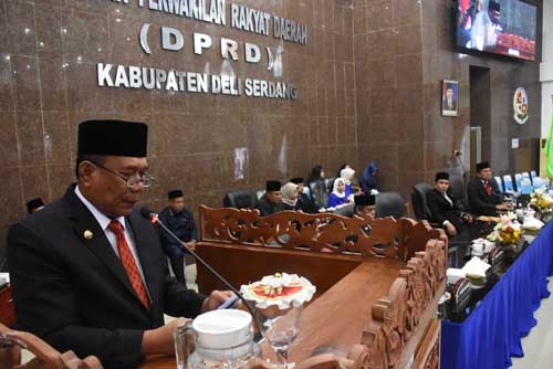 50 Anggota DPRD Deli Serdang Dilantik