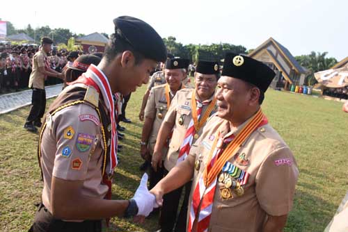 Bupati H Ashari Tambunan Hadiri Hari Pramuka ke 58Â 