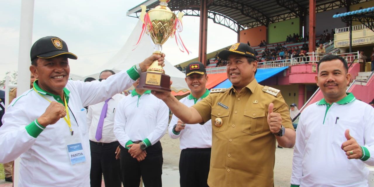 Bupati Dairi Resmi Buka Turnamen SepakBola Bupati Cup Tahun 2019
