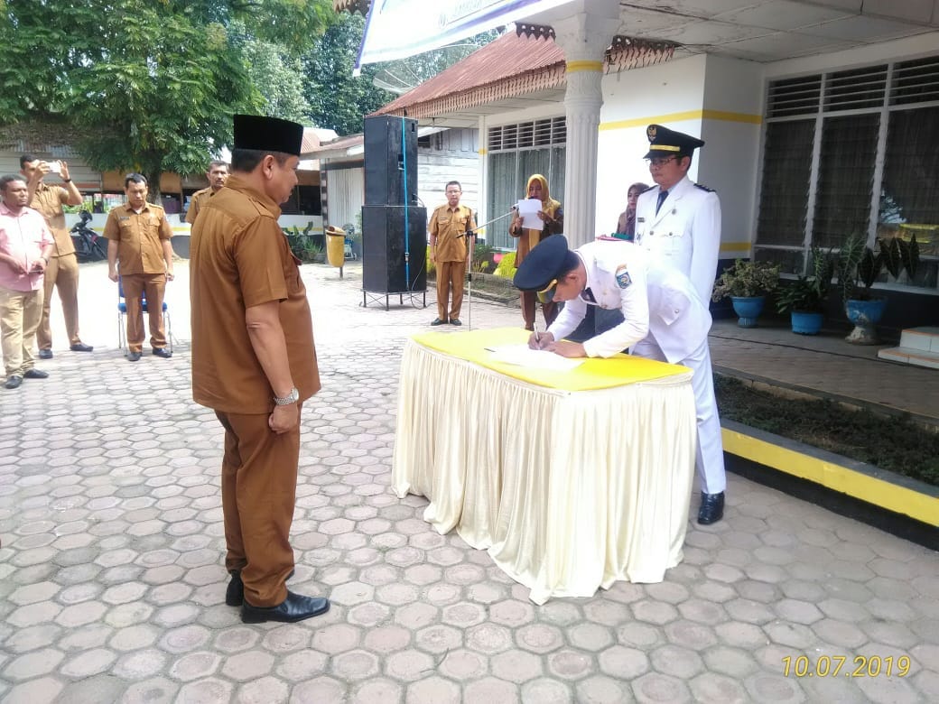 Serah terima Jabatan Camat, Sebagai Wujud Pemberdayaan ASN Dalam Karier