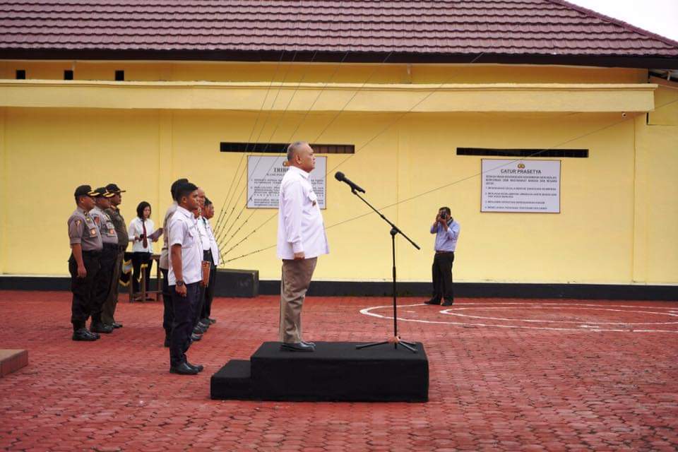 Pj. Bupati Pimpin Apel Pasukan Operasi Zebra Toba 2019