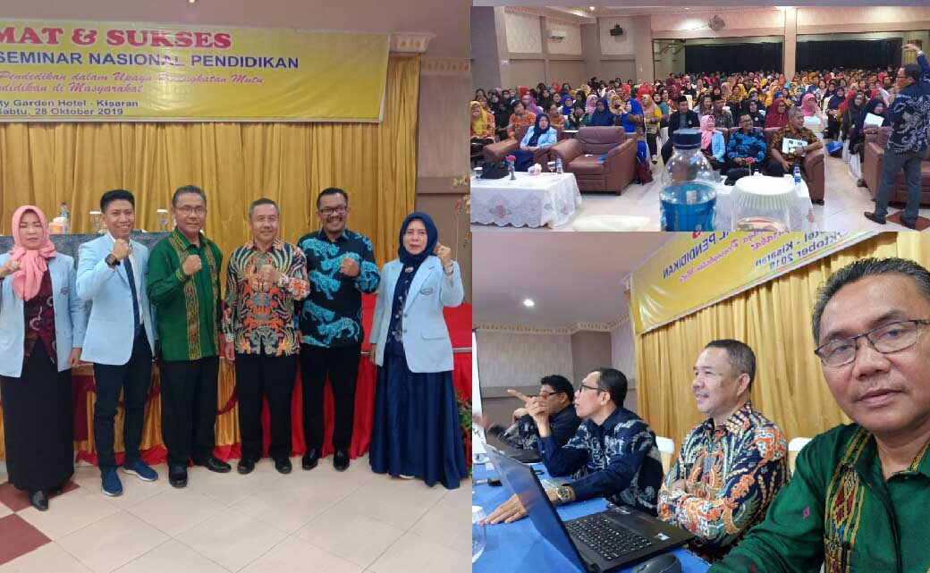 Seminar Pendidikan ISMAPI Sumut, Rektor UNA : Tata Kelola Manajemen Pendidikan Tingkatan Mutu Pendidikan