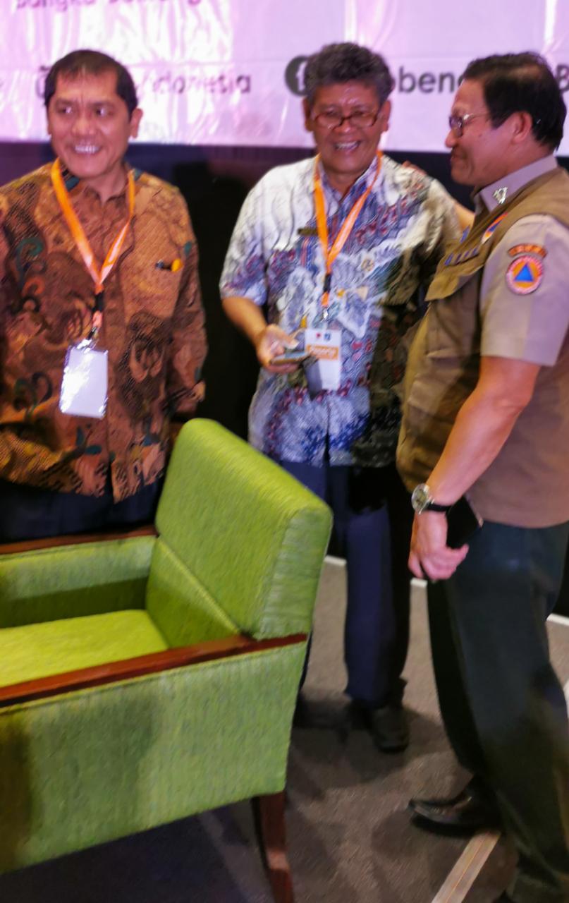 Kepala BNPB letjen TNI Doni Monardo Peletakan Batu Pertama Tahap III di Siosar