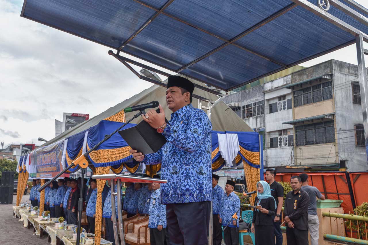 Walikota Padangsidimpuan Irup Hut Korpri Ke - 48
