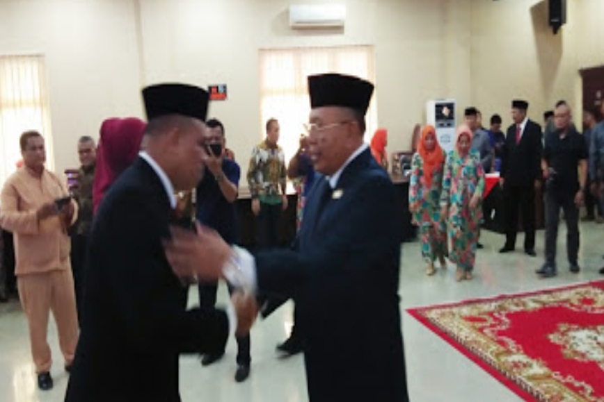 Bupati Sergai Lantik M Faisal Hasrimy Jadi Sekda
